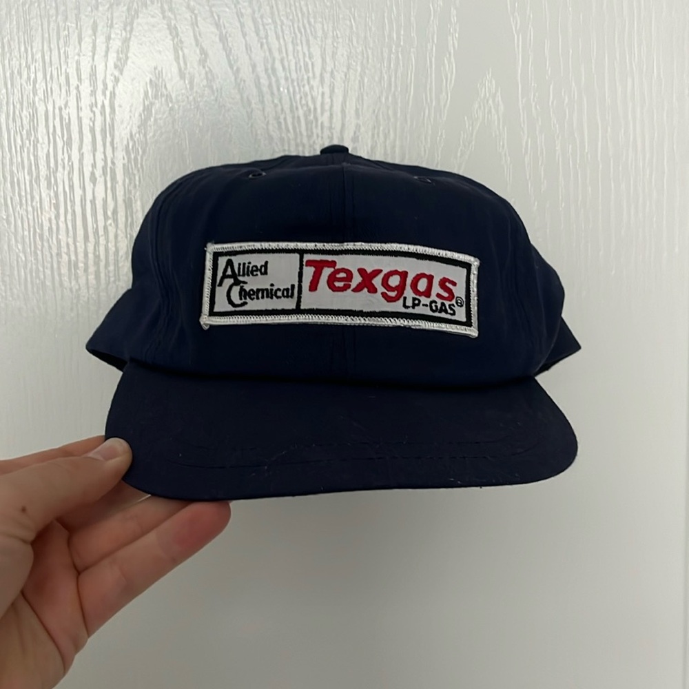 Vintage Allied Chemical Texgas Snapback Hat